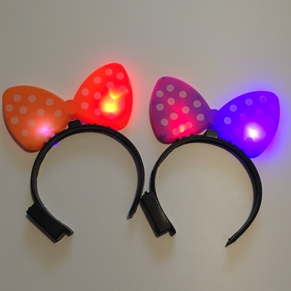 Other - Light Up Bow Headband & Change Purse